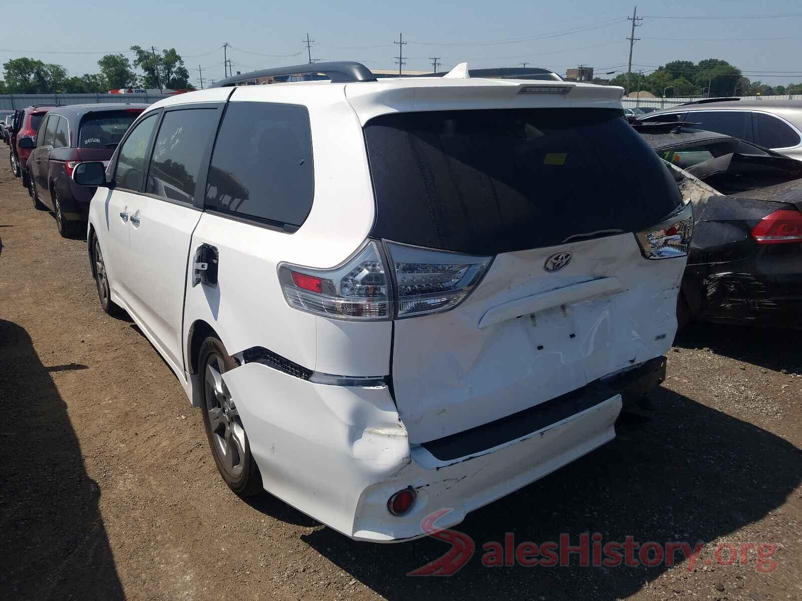 5TDXZ3DC2KS990370 2019 TOYOTA SIENNA