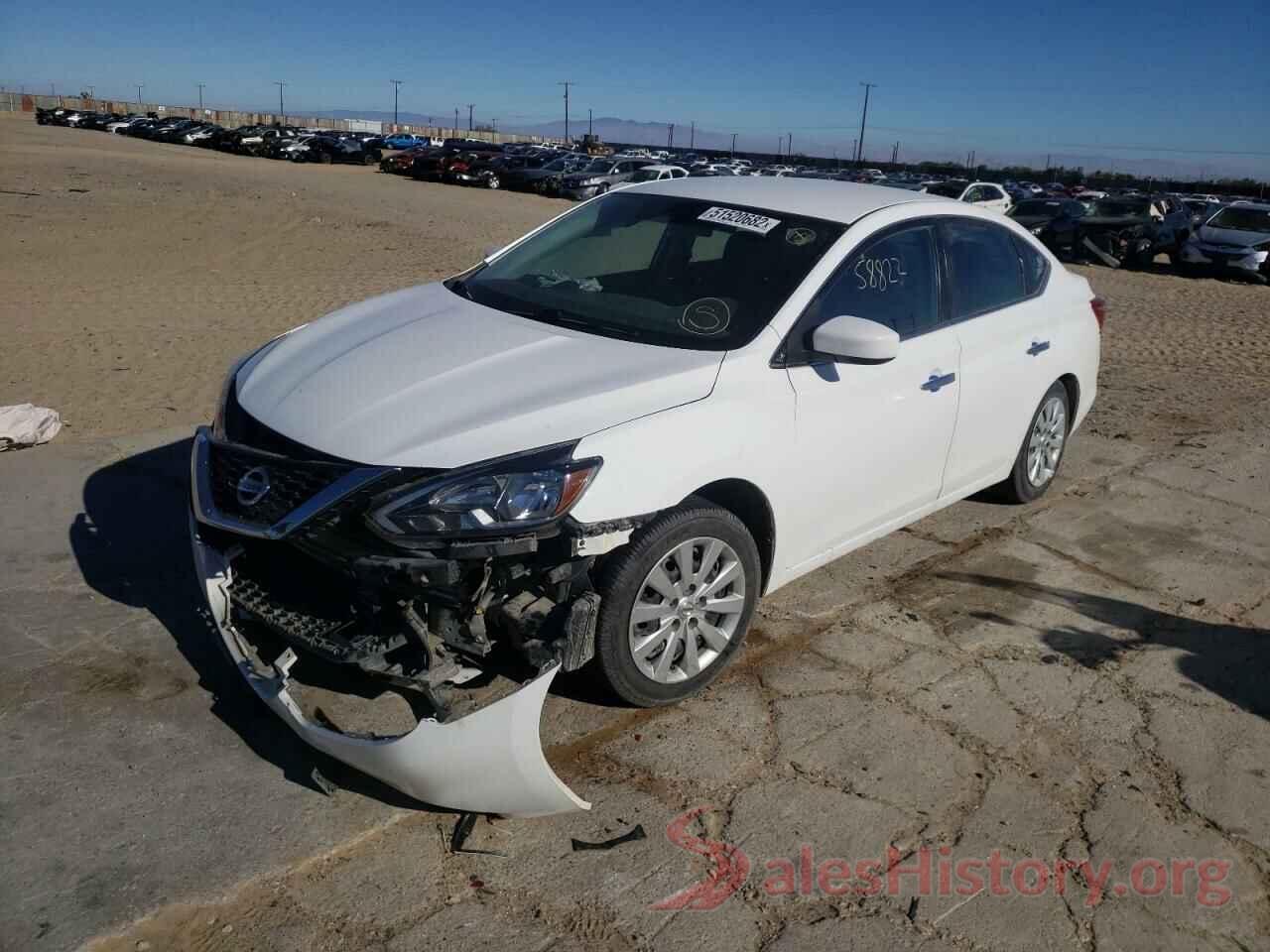 3N1AB7AP2KY366511 2019 NISSAN SENTRA