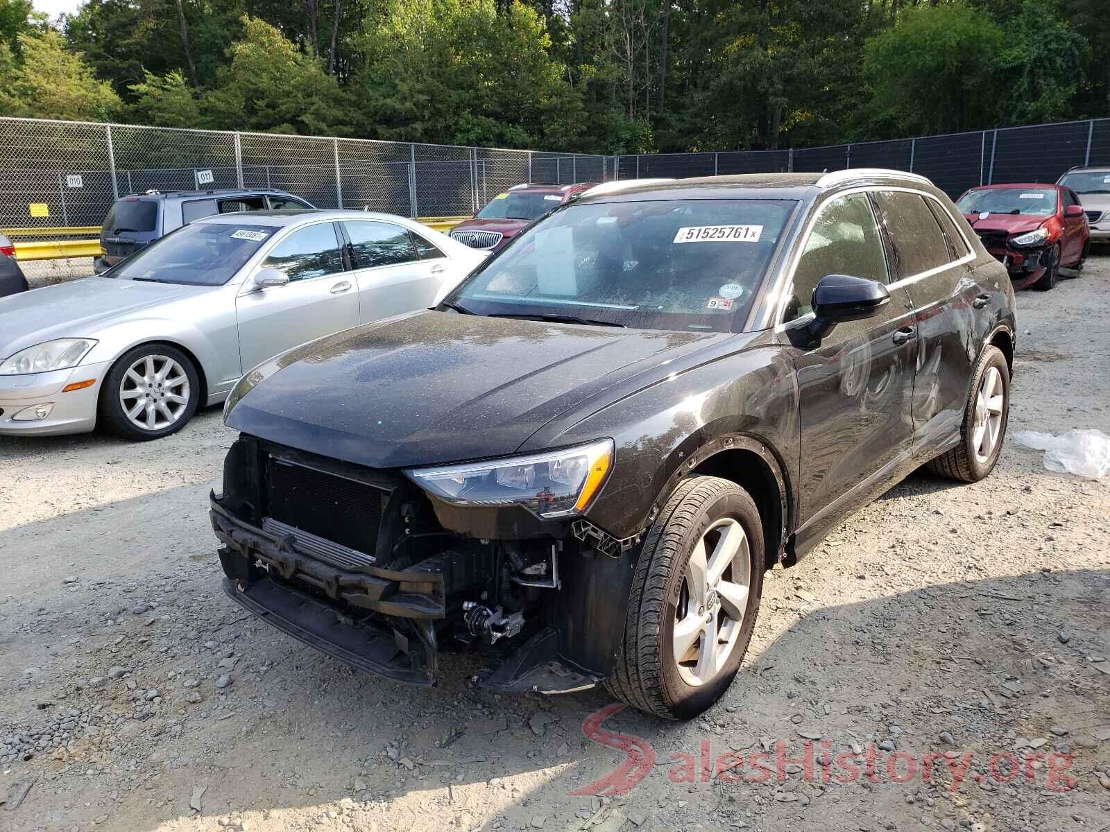 WA1AECF31L1024423 2020 AUDI Q3