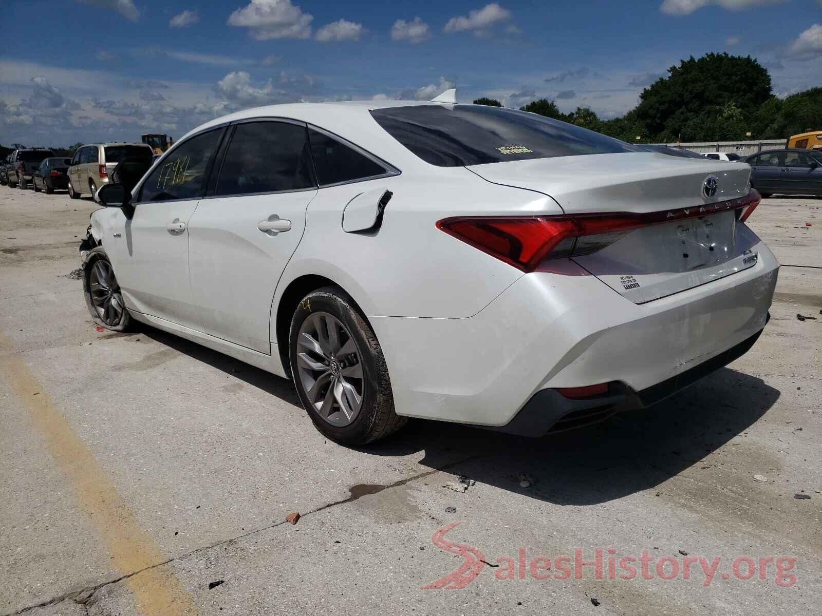 4T1B21FB0KU007491 2019 TOYOTA AVALON