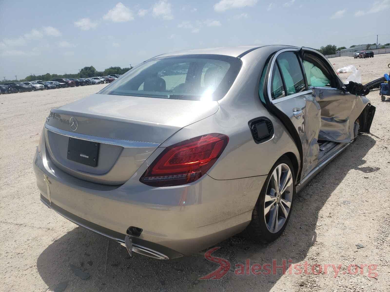 WDDWF8DB6LR526853 2020 MERCEDES-BENZ C-CLASS