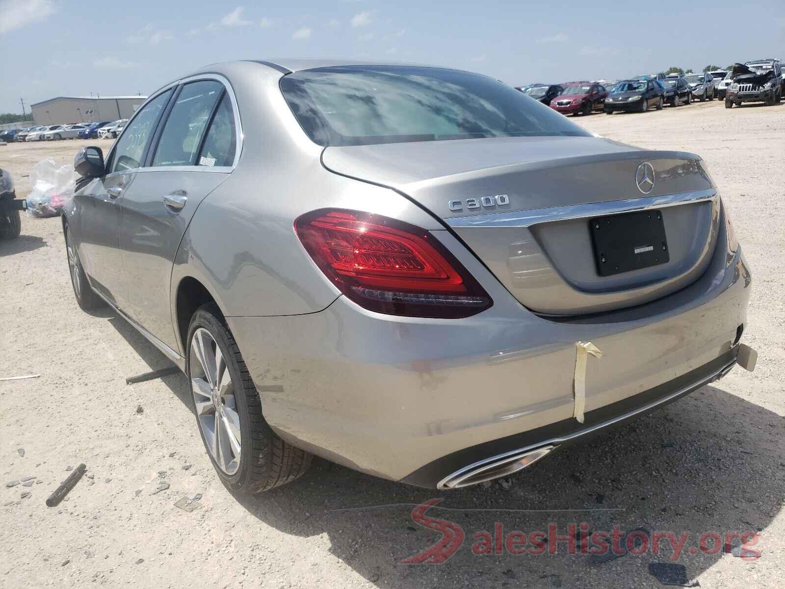 WDDWF8DB6LR526853 2020 MERCEDES-BENZ C-CLASS