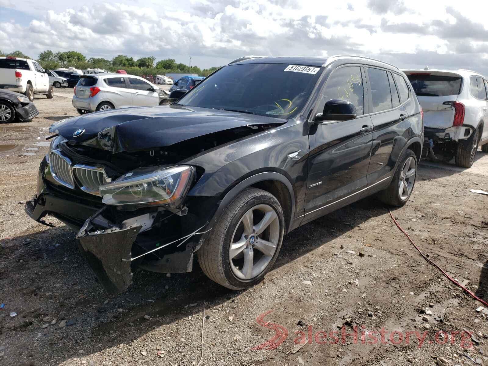 5UXWX7C53H0U41170 2017 BMW X3