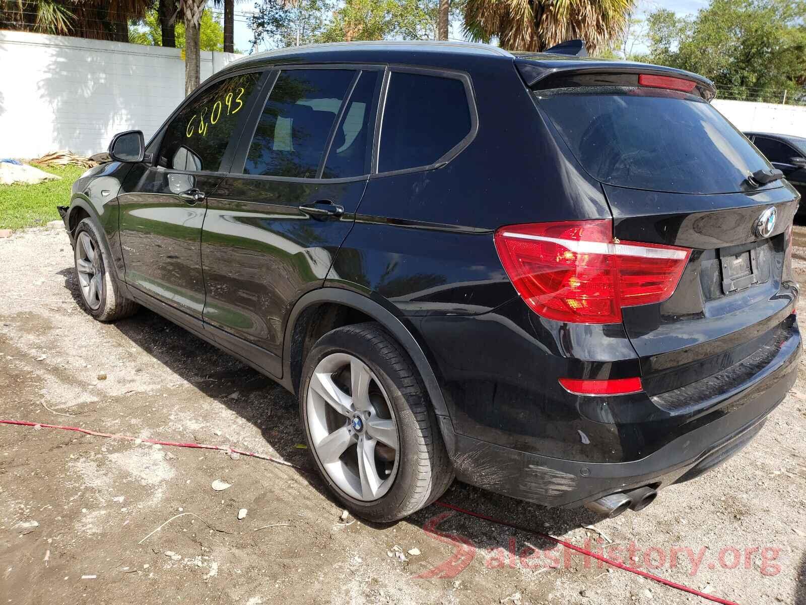 5UXWX7C53H0U41170 2017 BMW X3