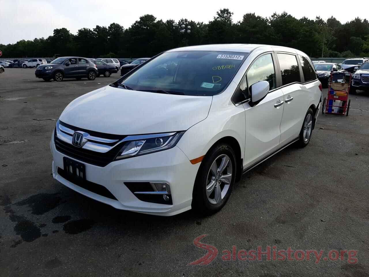 5FNRL6H70KB088684 2019 HONDA ODYSSEY