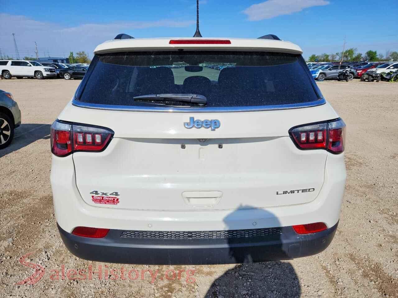 2019 JEEP COMPASS VIN 3C4NJDCBXKT618701, left side view