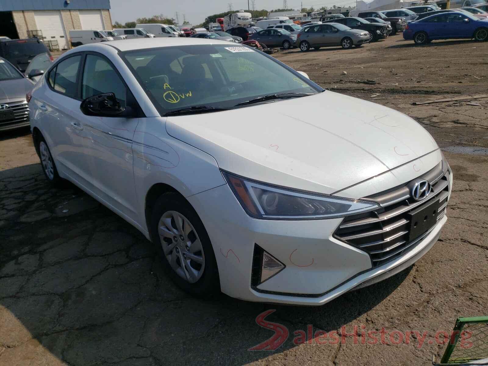 5NPD74LFXKH471003 2019 HYUNDAI ELANTRA