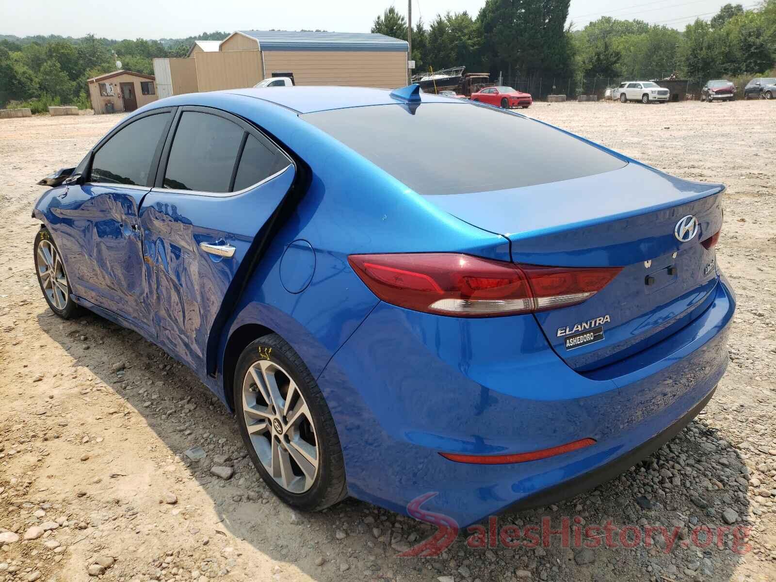 KMHD84LF1HU227344 2017 HYUNDAI ELANTRA