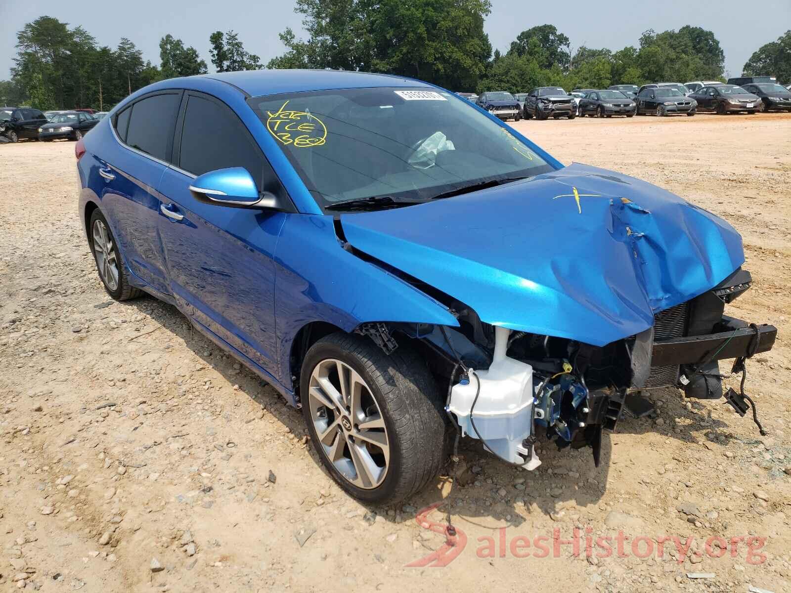 KMHD84LF1HU227344 2017 HYUNDAI ELANTRA