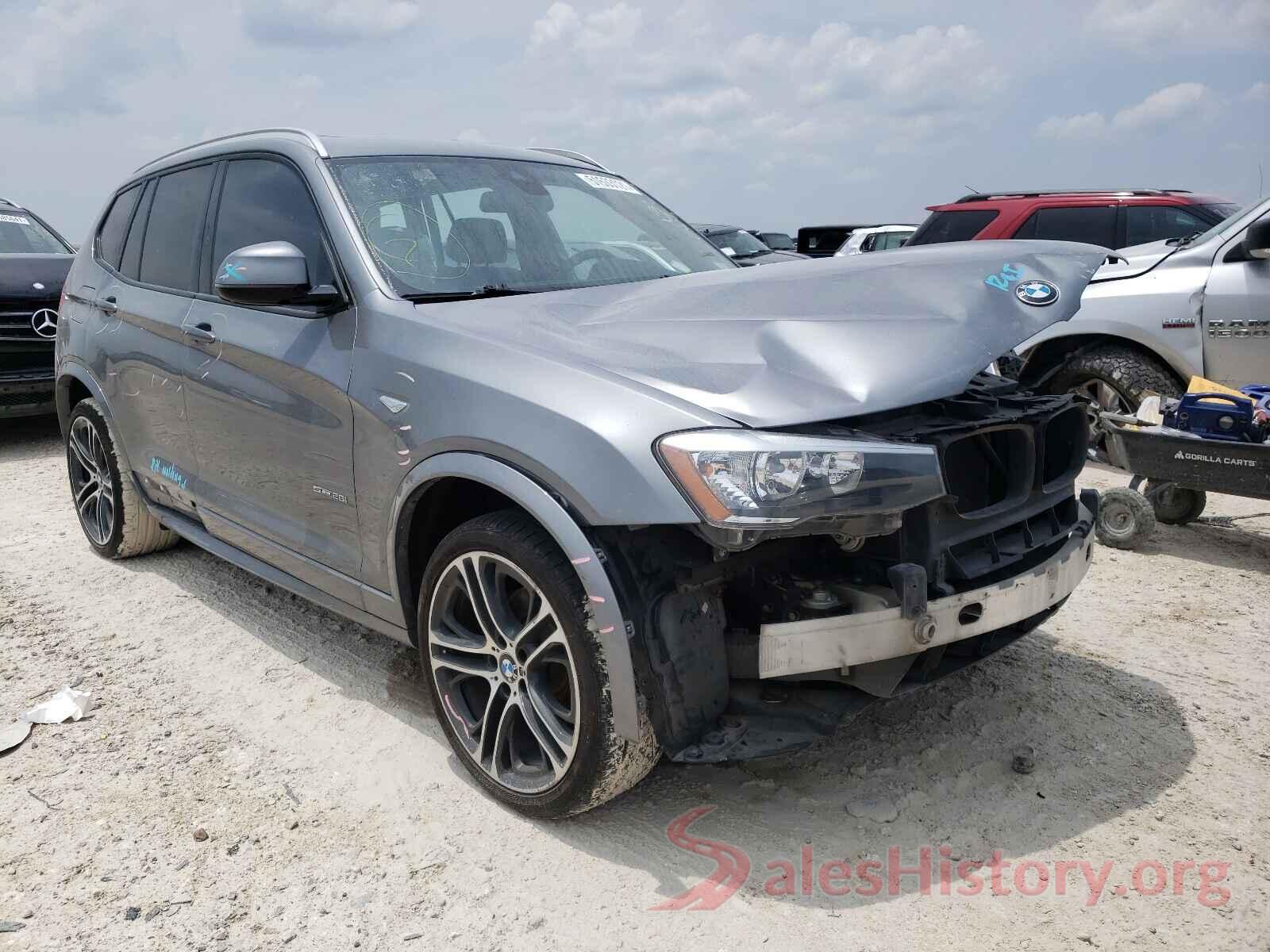 5UXWZ7C34H0X39607 2017 BMW X3