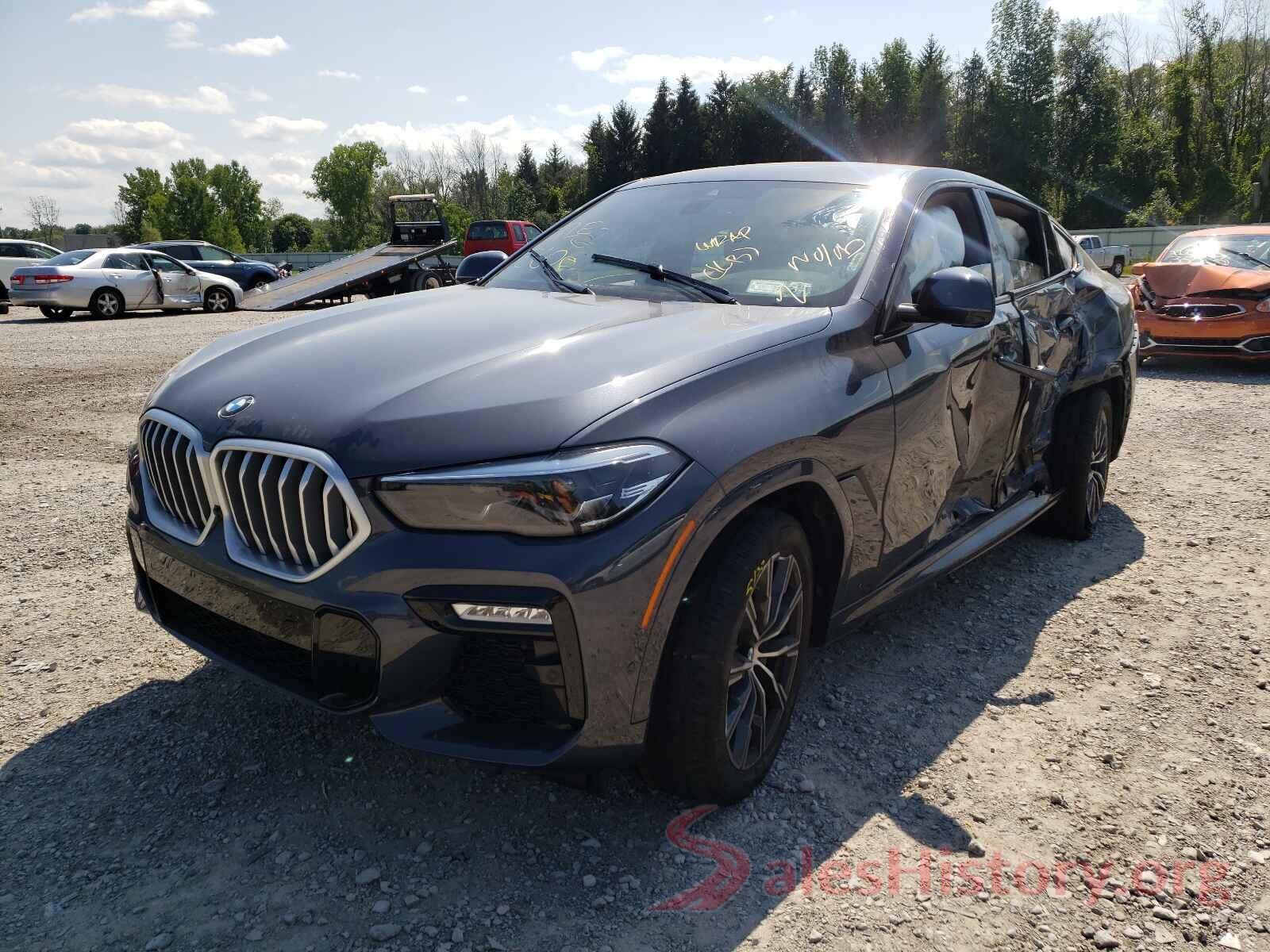 5UXCY6C00M9E08702 2021 BMW X6