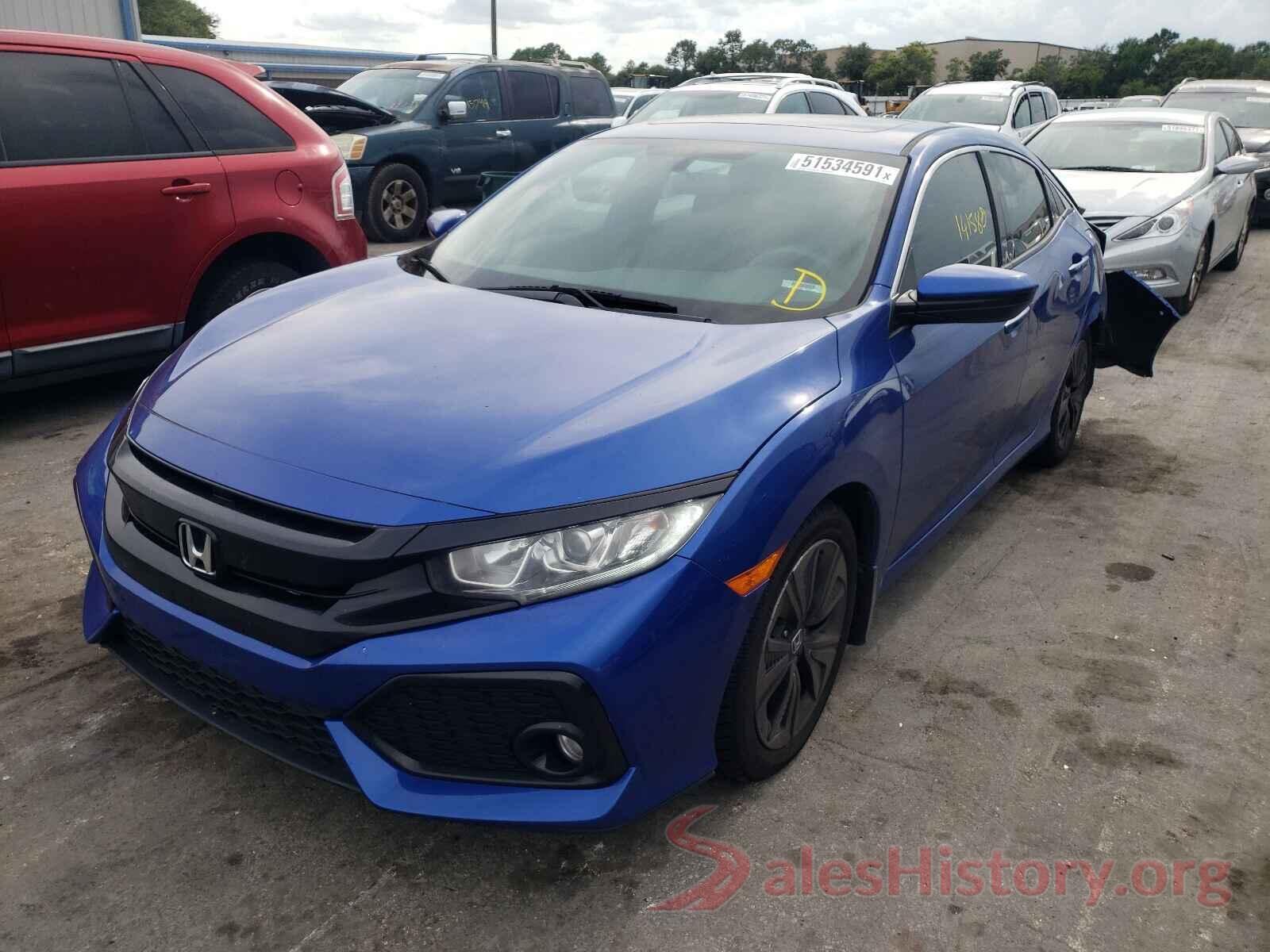 SHHFK7H51HU223222 2017 HONDA CIVIC