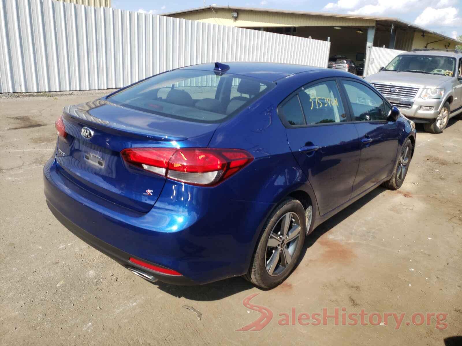 3KPFL4A70JE189018 2018 KIA FORTE