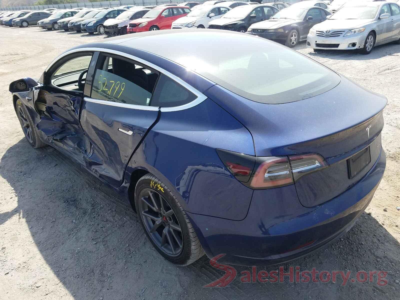 5YJ3E1EB0KF359478 2019 TESLA MODEL 3