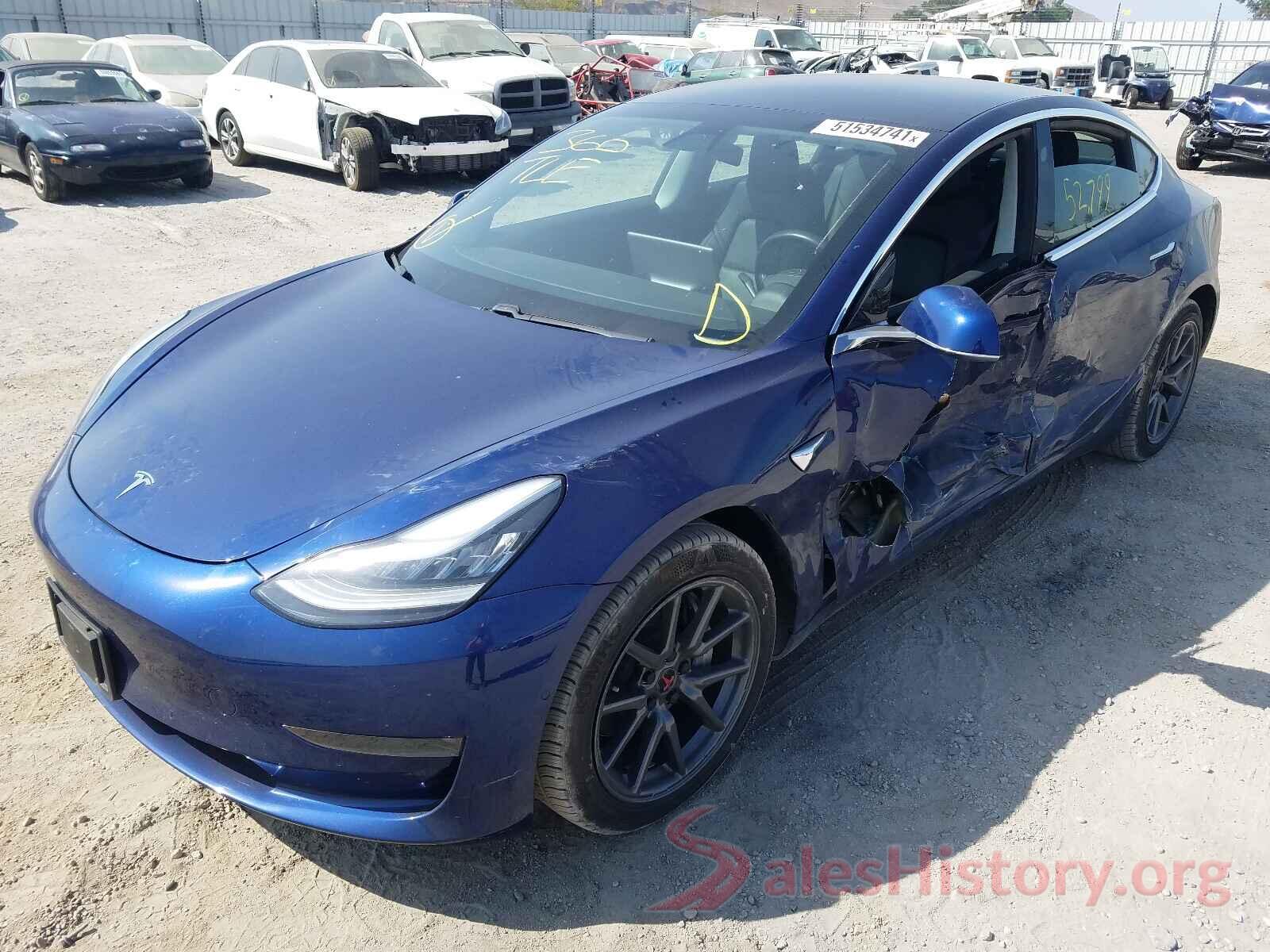 5YJ3E1EB0KF359478 2019 TESLA MODEL 3