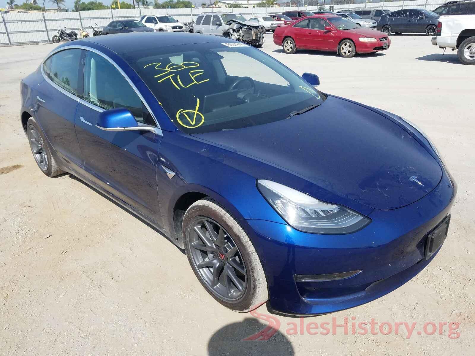 5YJ3E1EB0KF359478 2019 TESLA MODEL 3