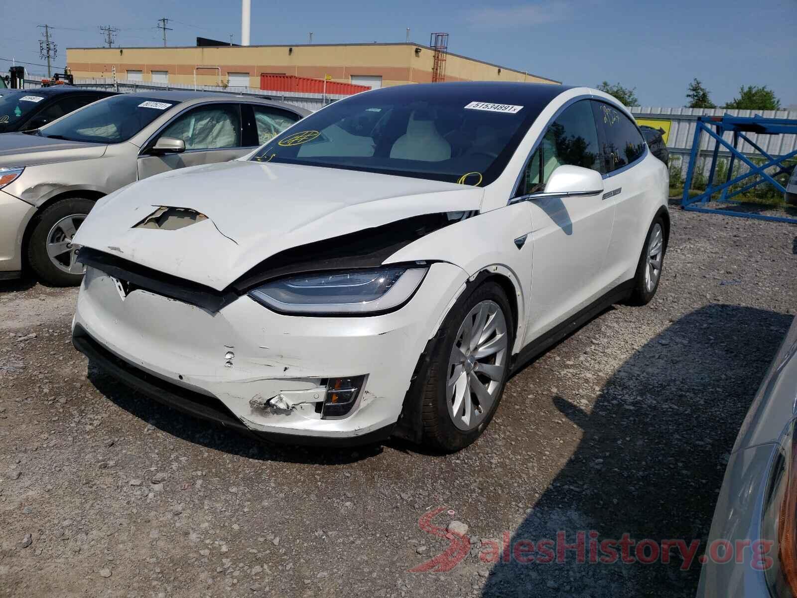 5YJXCDE25KF183679 2019 TESLA MODEL X