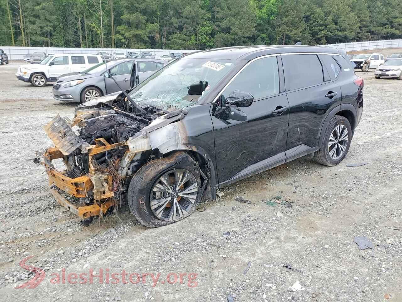 2023 NISSAN ROGUE VIN JN8BT3BAXPW428029, auction photo