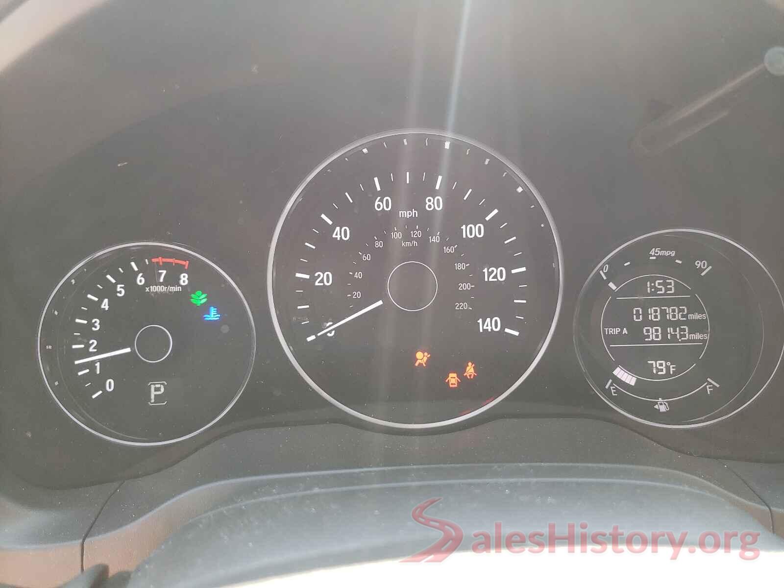 3CZRU6H11KM705492 2019 HONDA HR-V