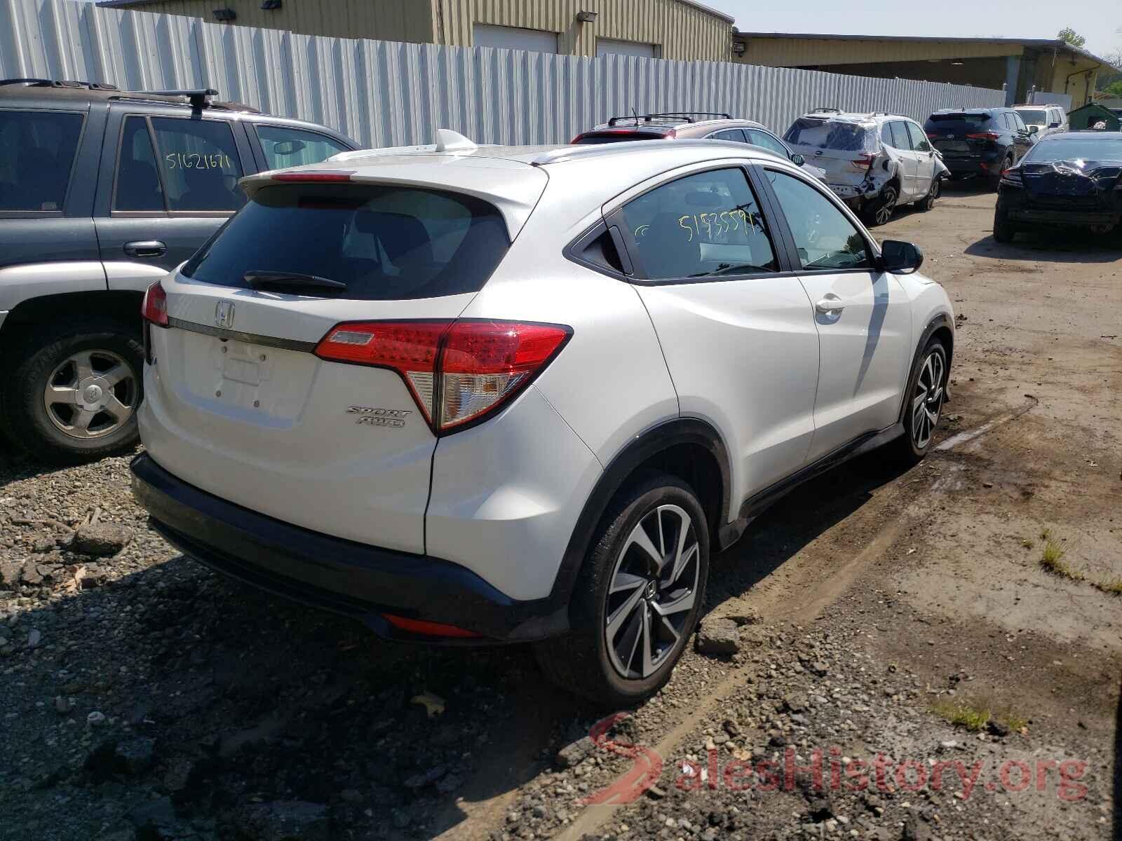 3CZRU6H11KM705492 2019 HONDA HR-V