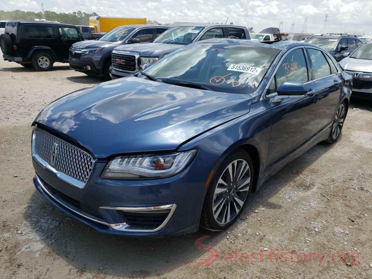 3LN6L5EC7KR607156 2019 LINCOLN MKZ