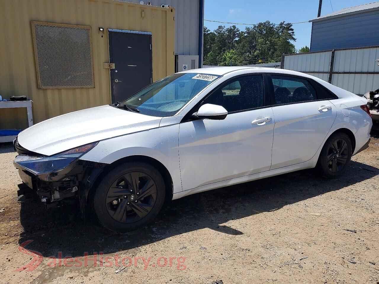 2021 HYUNDAI ELANTRA VIN 5NPLM4AG8MH052389, auction photo