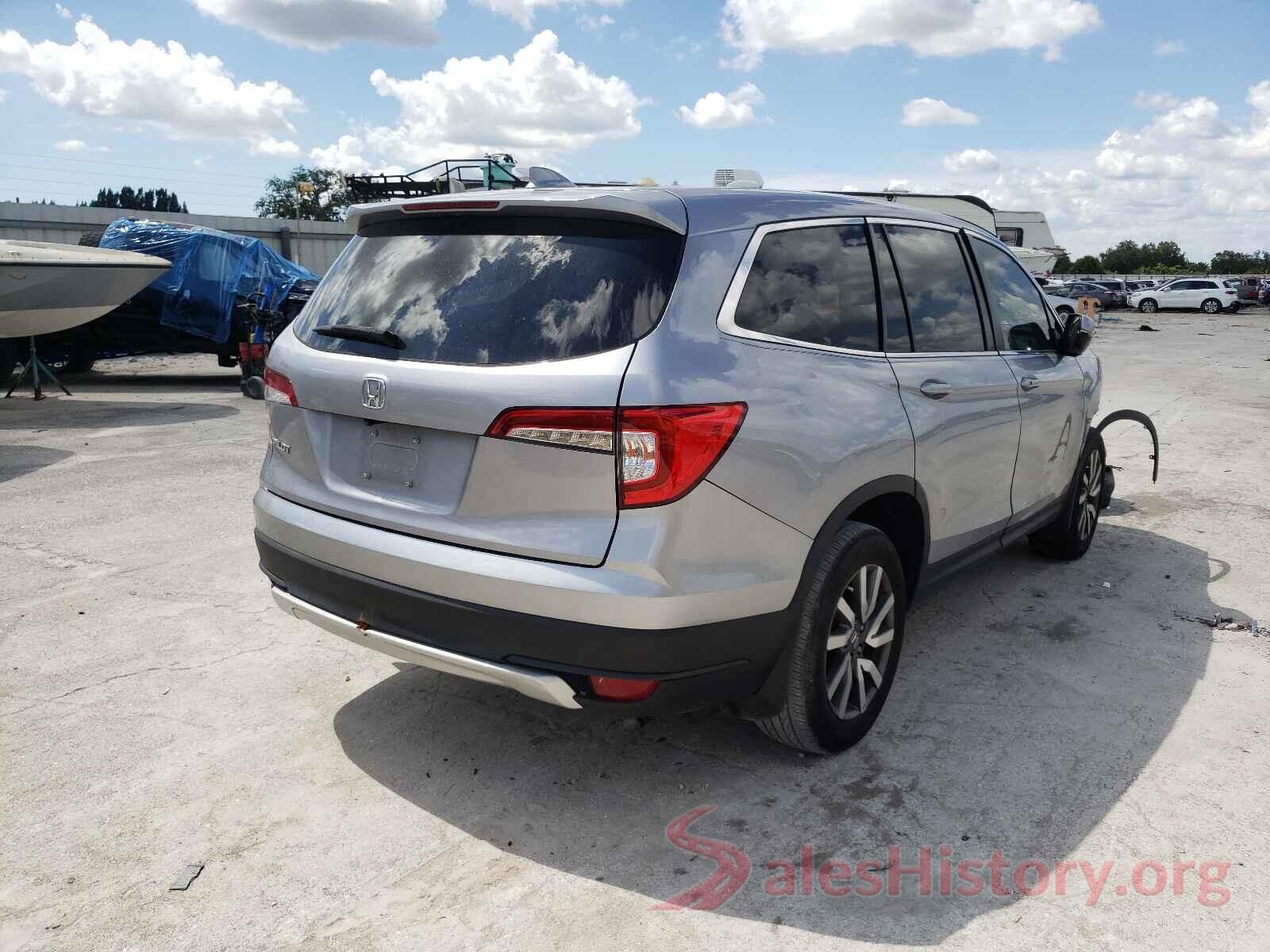 5FNYF5H3XKB012321 2019 HONDA PILOT