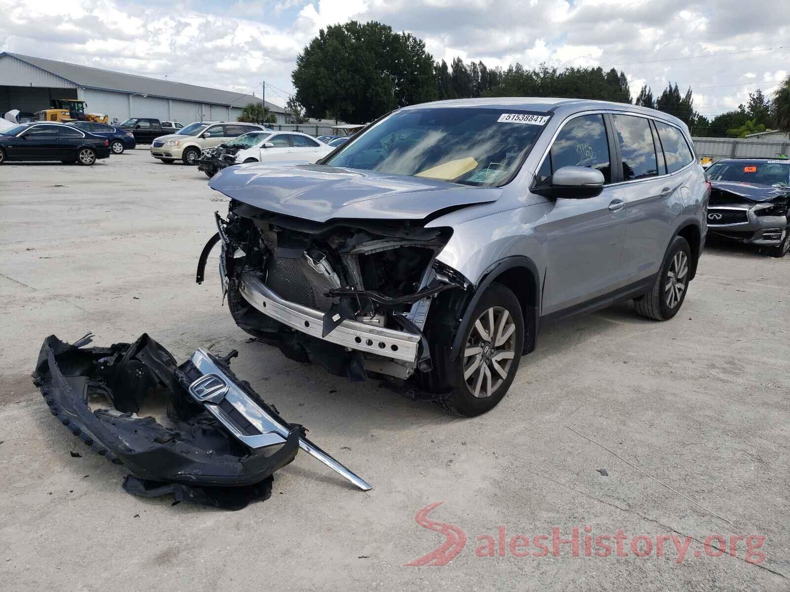 5FNYF5H3XKB012321 2019 HONDA PILOT