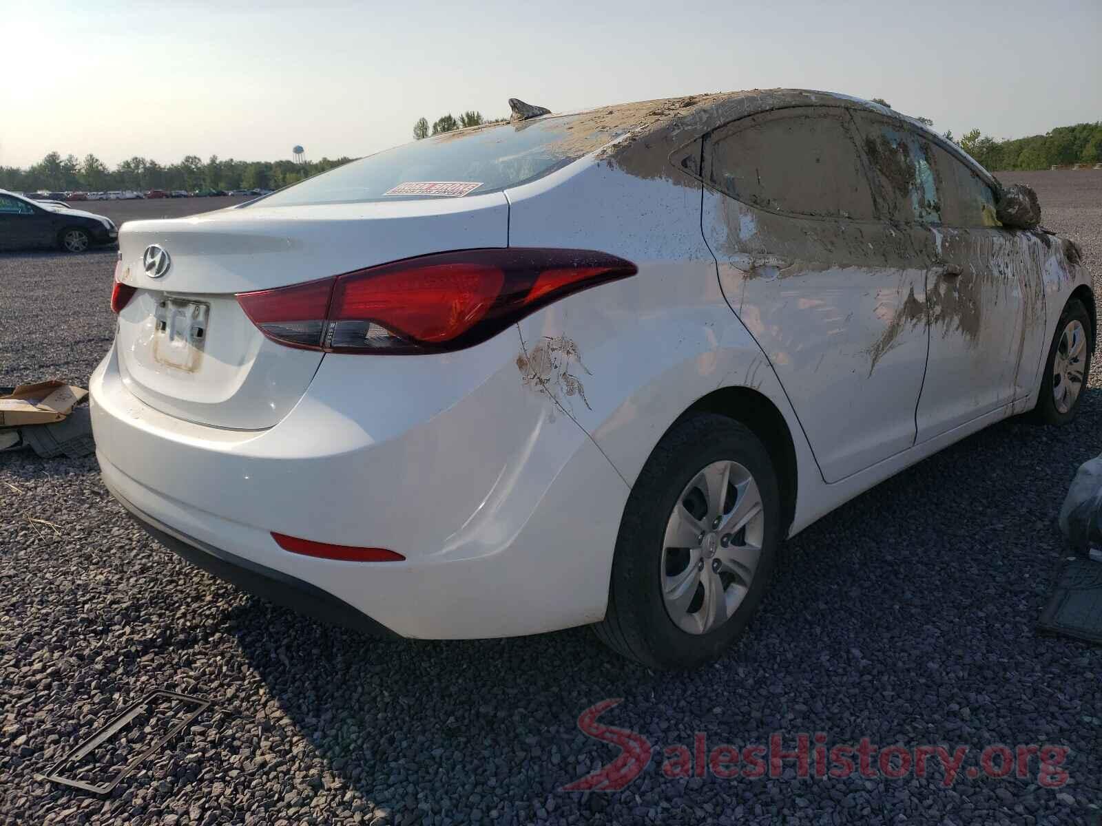 5NPDH4AE9GH785997 2016 HYUNDAI ELANTRA