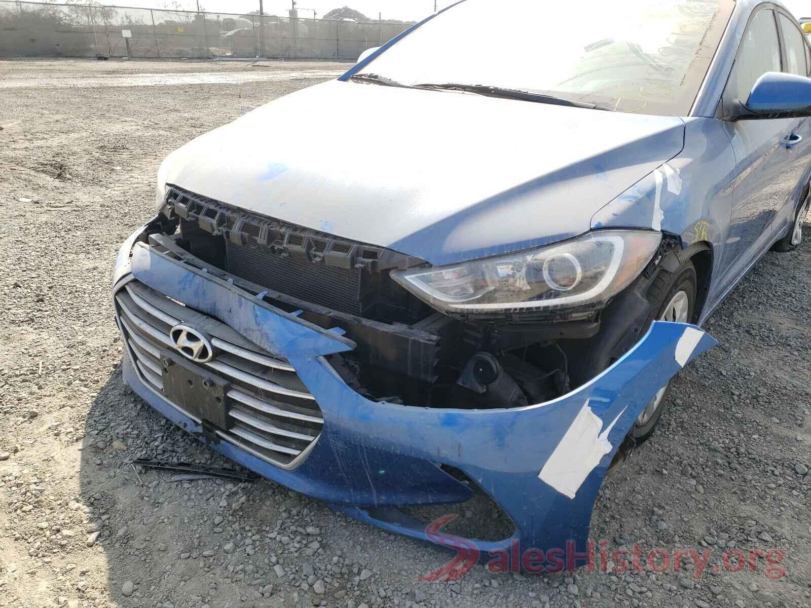 KMHD74LF9HU085974 2017 HYUNDAI ELANTRA