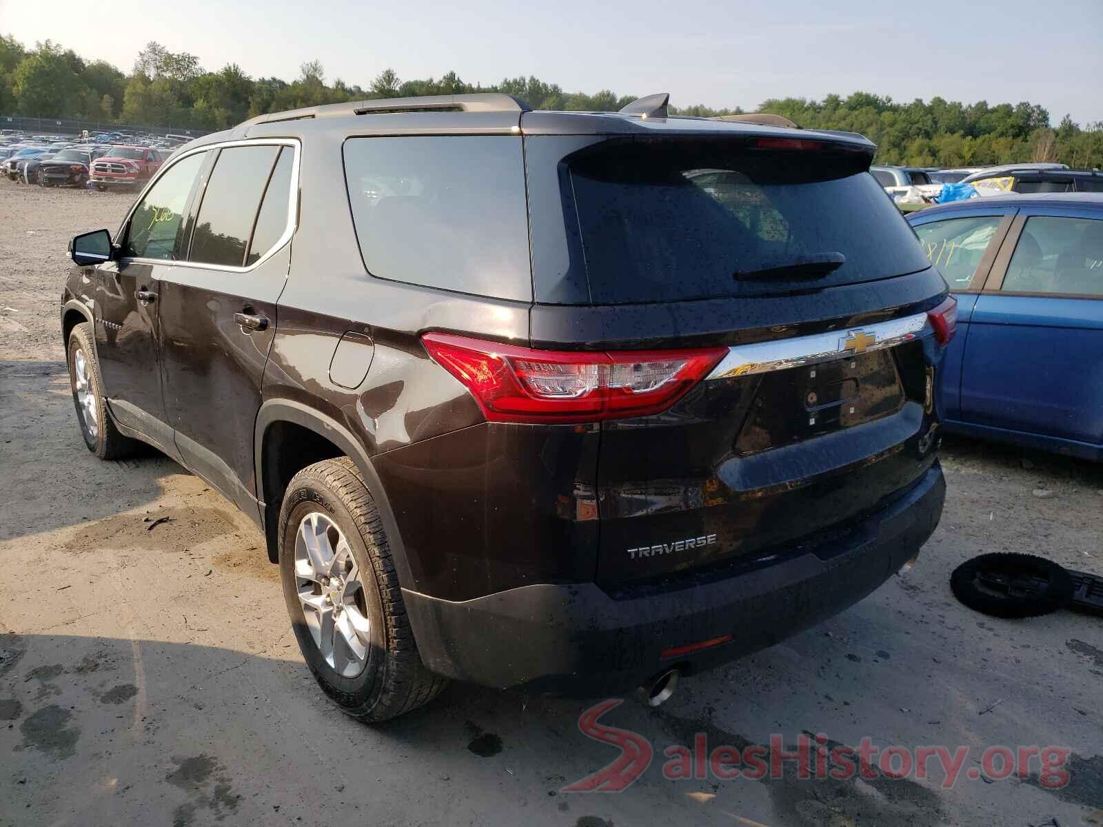 1GNERGKW2KJ190829 2019 CHEVROLET TRAVERSE