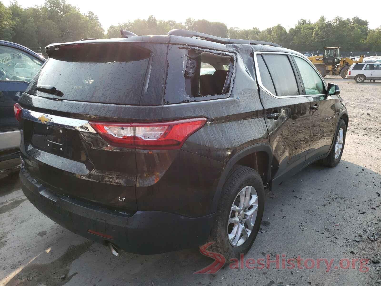 1GNERGKW2KJ190829 2019 CHEVROLET TRAVERSE