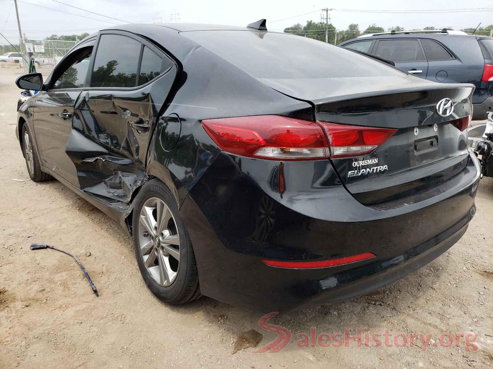 KMHD84LFXHU272623 2017 HYUNDAI ELANTRA