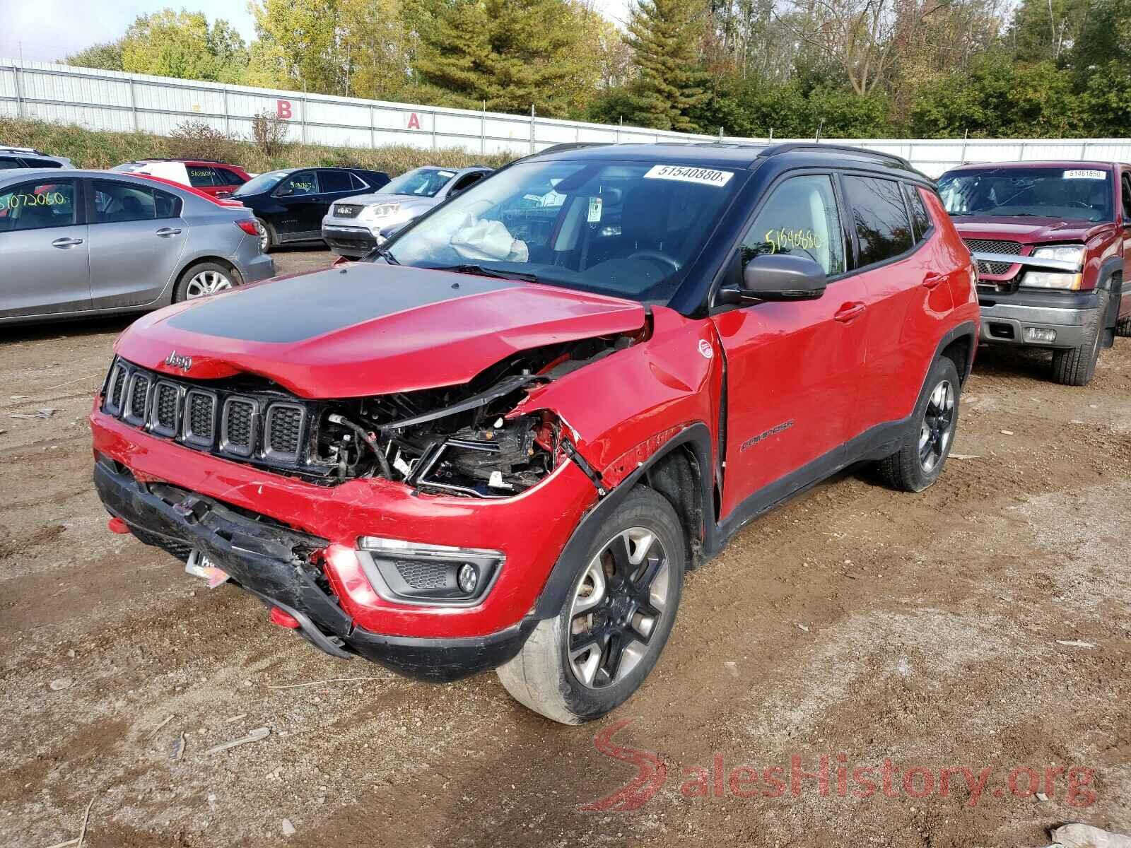 3C4NJDDBXHT597629 2017 JEEP COMPASS