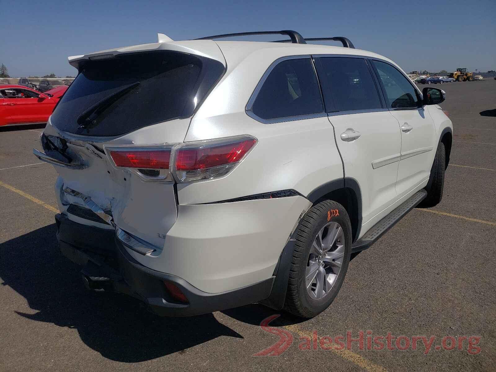 5TDZKRFH2GS168684 2016 TOYOTA HIGHLANDER