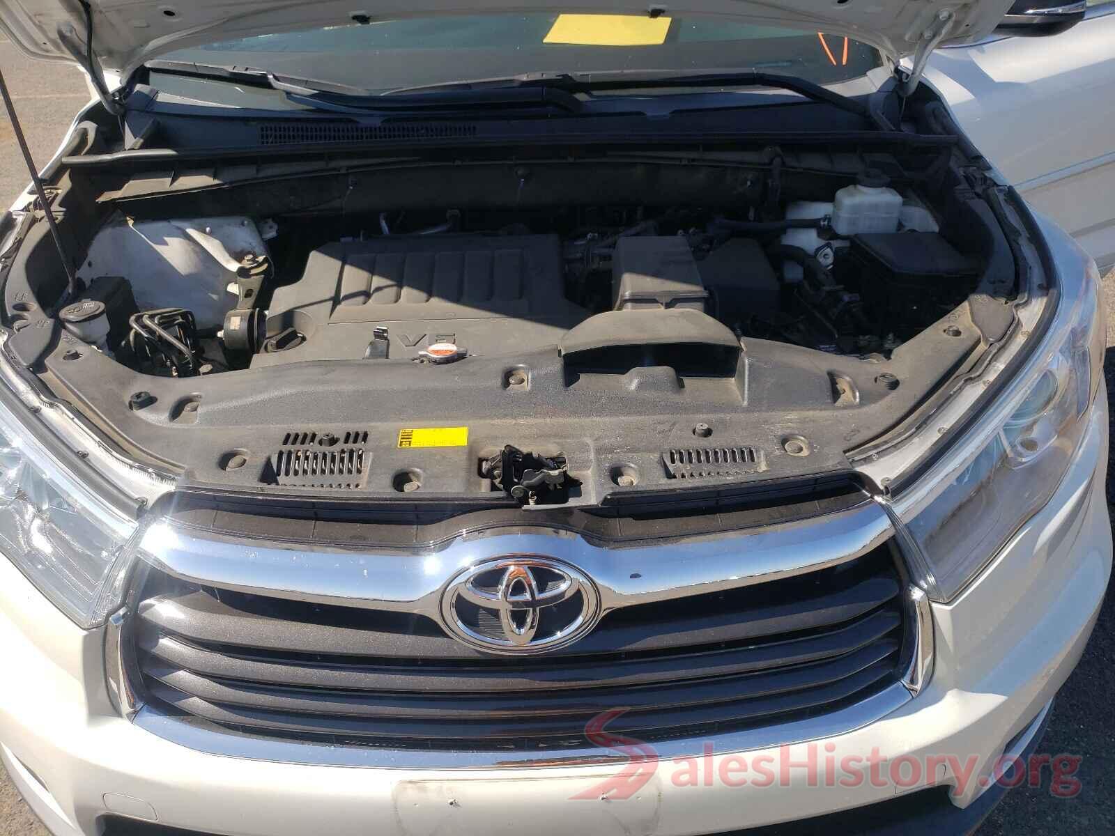 5TDZKRFH2GS168684 2016 TOYOTA HIGHLANDER