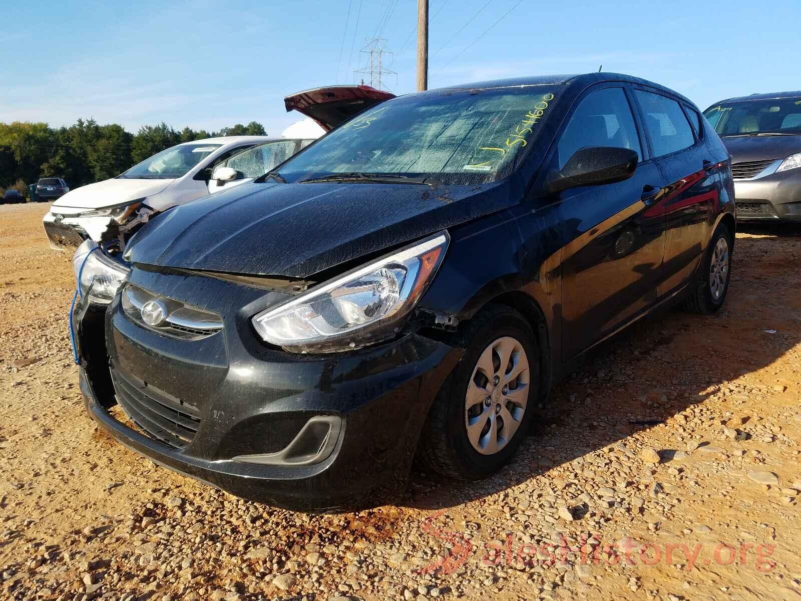 KMHCT5AE6GU290867 2016 HYUNDAI ACCENT