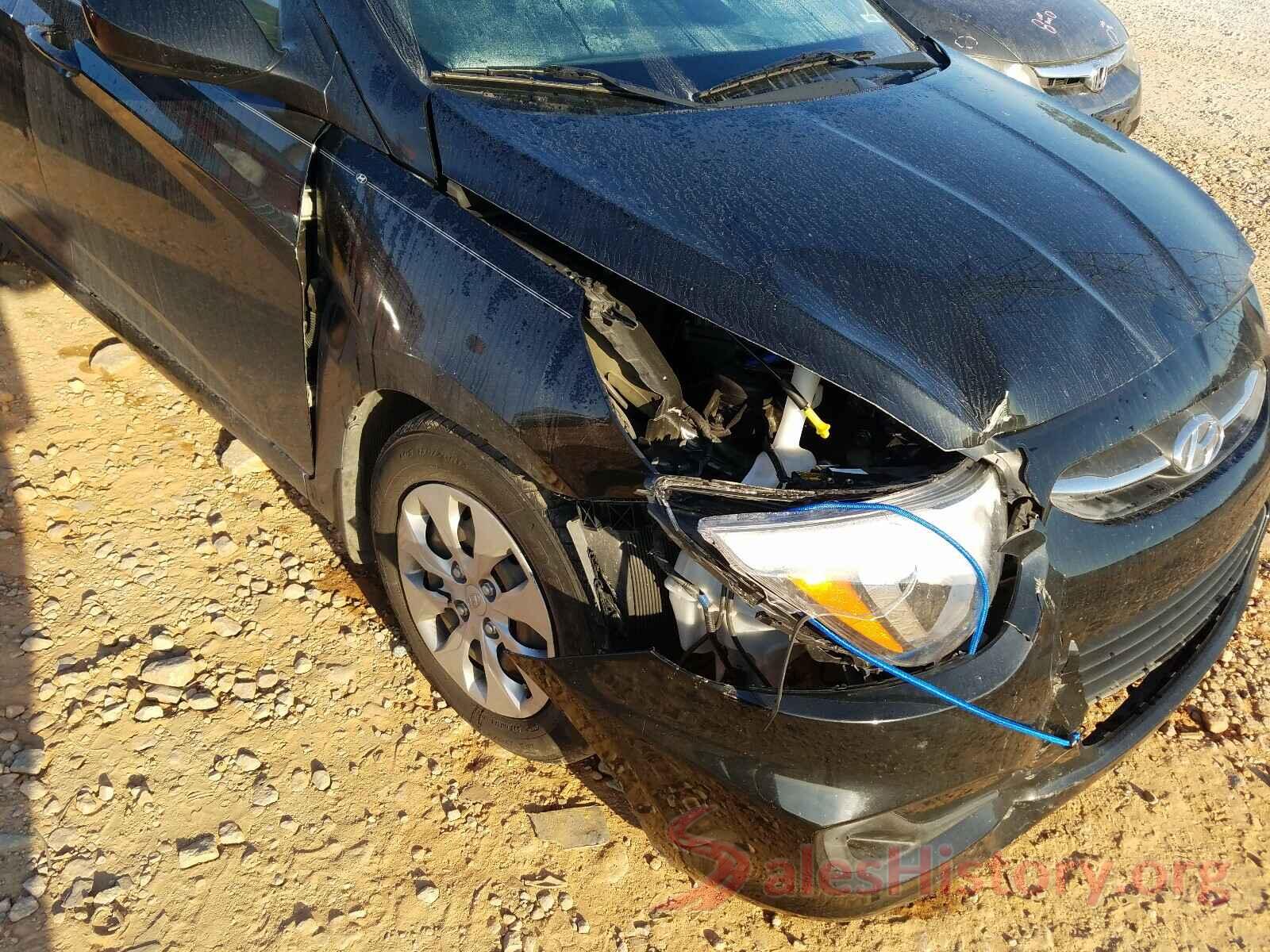 KMHCT5AE6GU290867 2016 HYUNDAI ACCENT