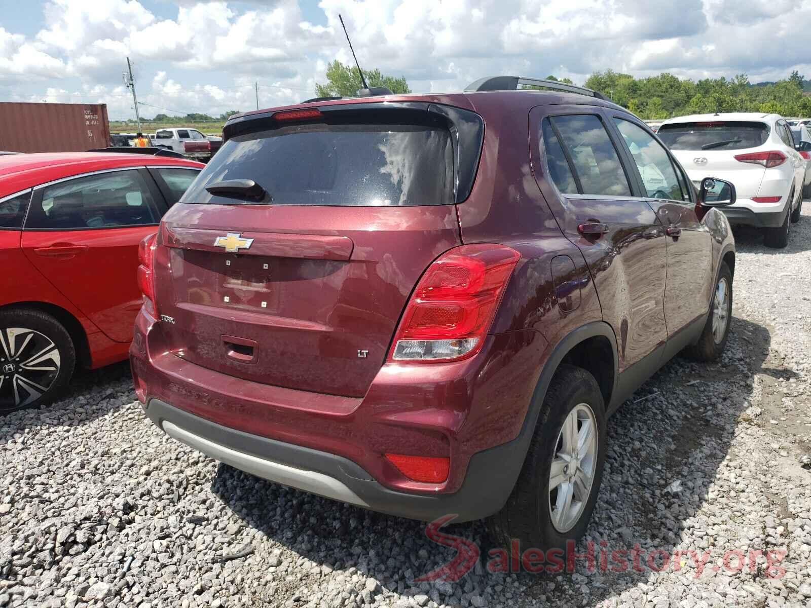 3GNCJLSBXHL168681 2017 CHEVROLET TRAX