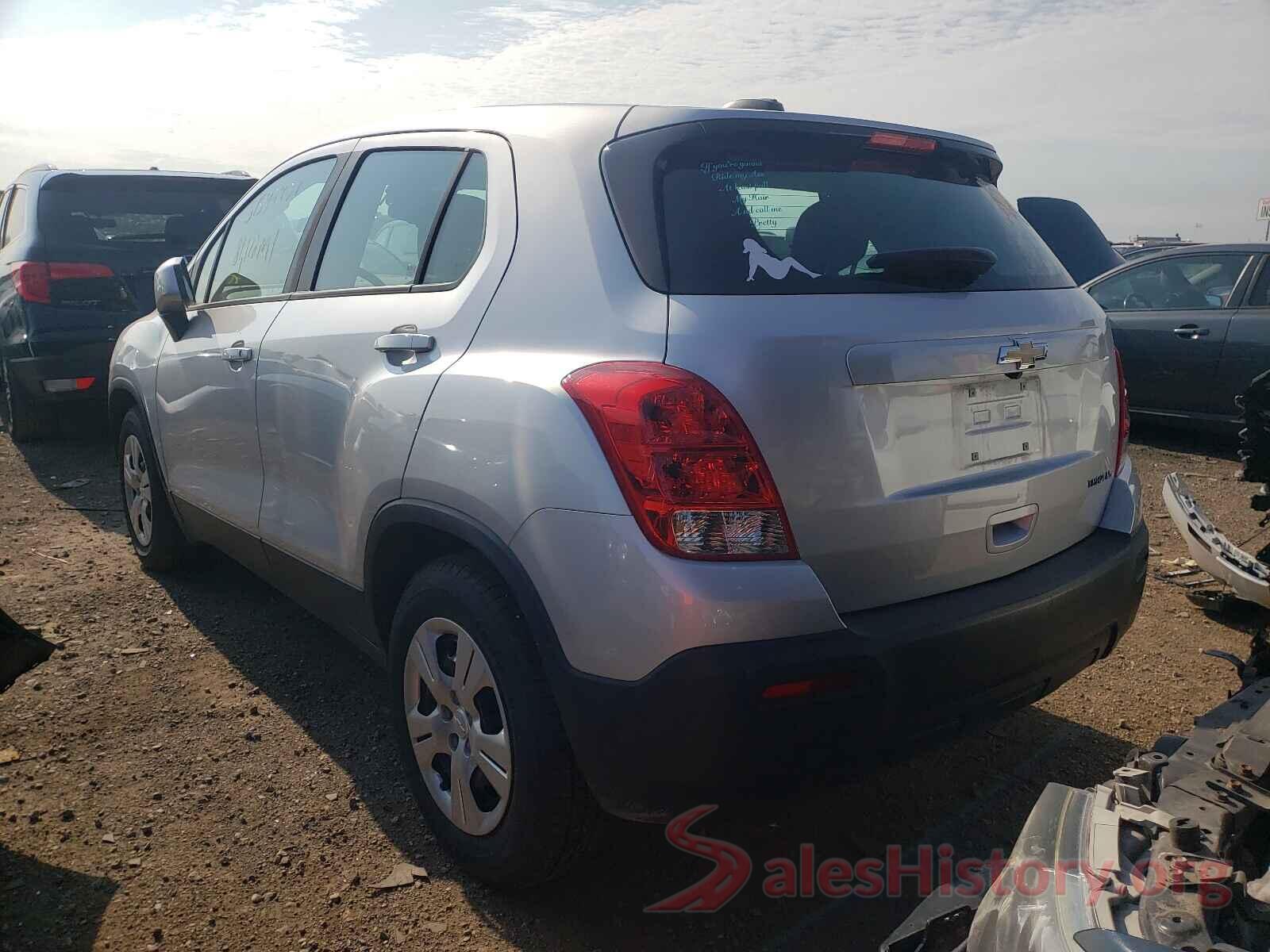 KL7CJKSB4GB636923 2016 CHEVROLET TRAX