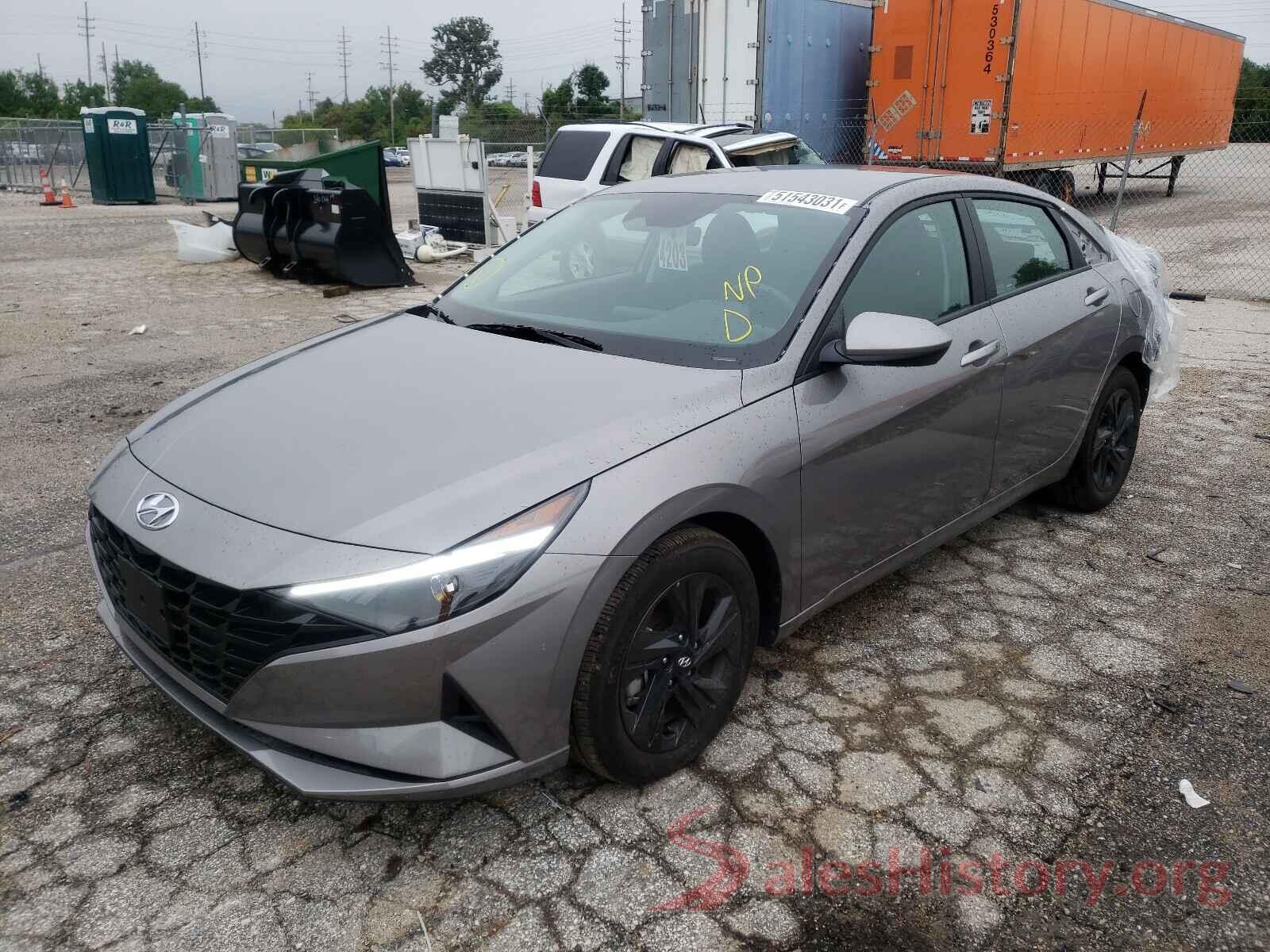 KMHLM4AG4MU109284 2021 HYUNDAI ELANTRA