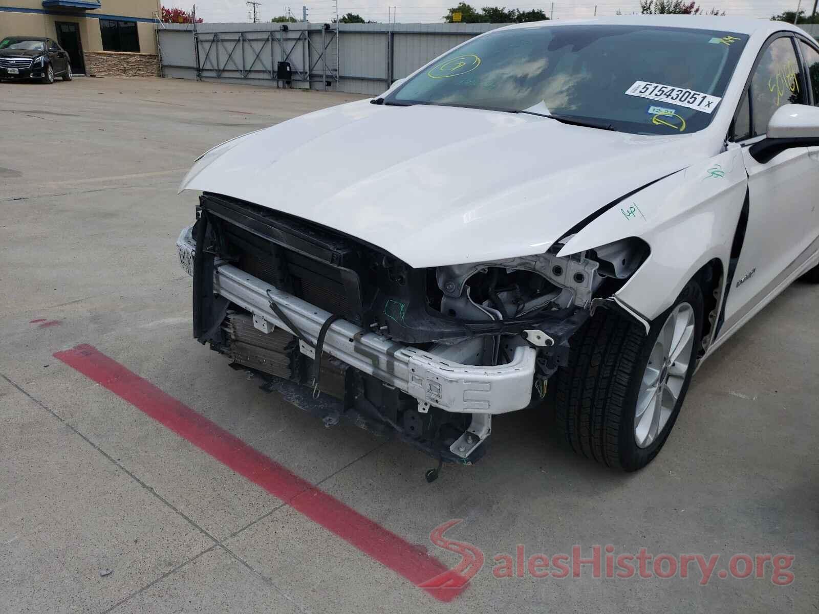 3FA6P0LUXKR283228 2019 FORD FUSION