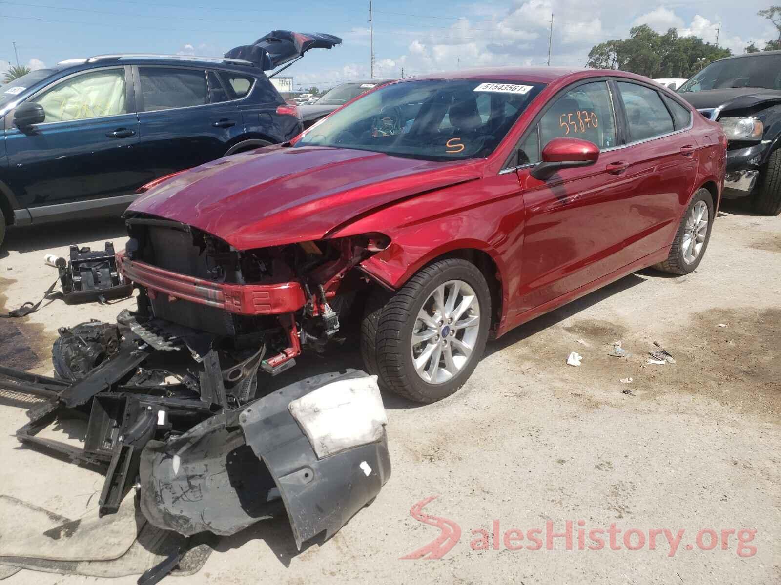 3FA6P0HD9HR333022 2017 FORD FUSION