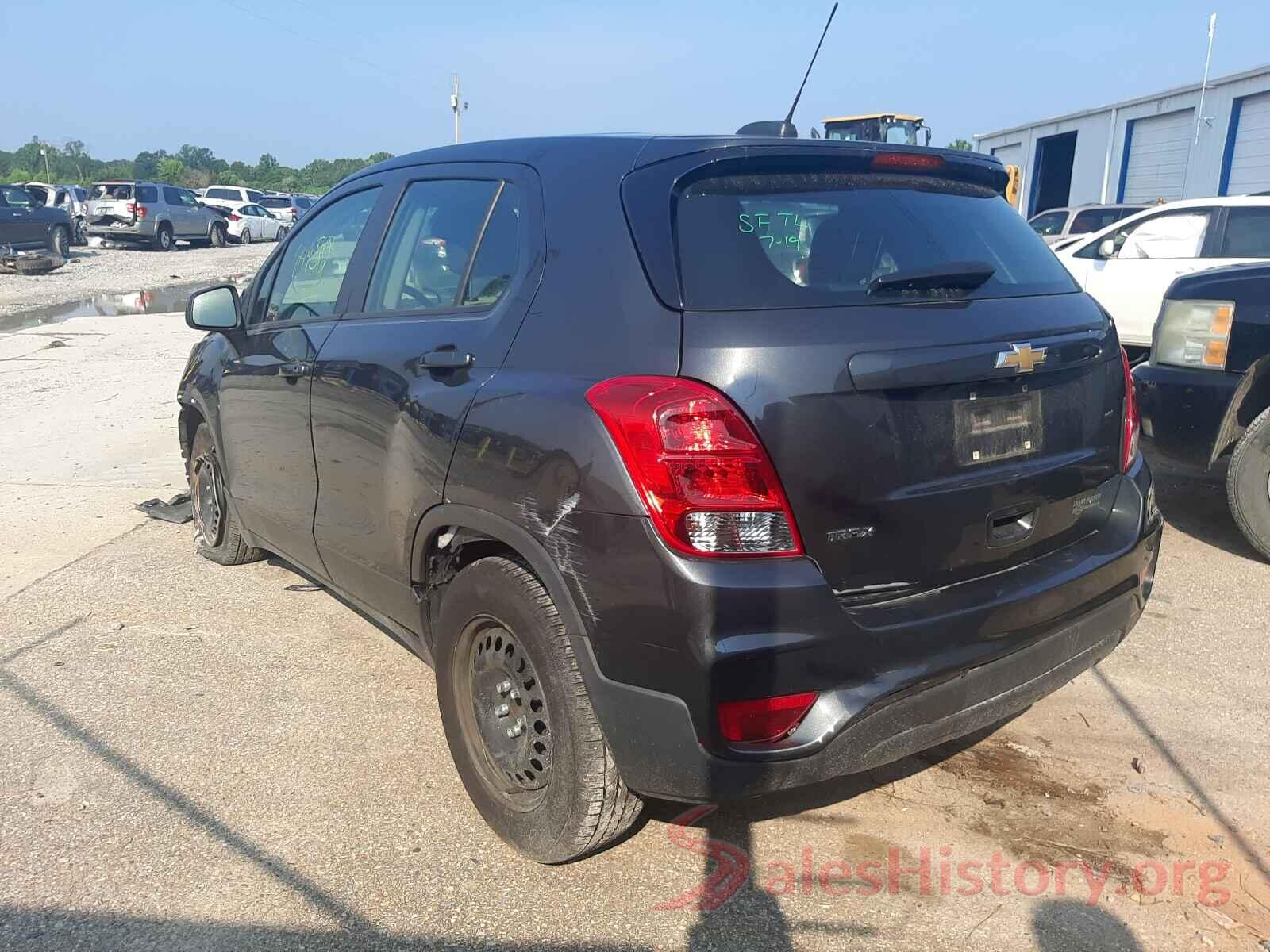 3GNCJKSB4KL113564 2019 CHEVROLET TRAX