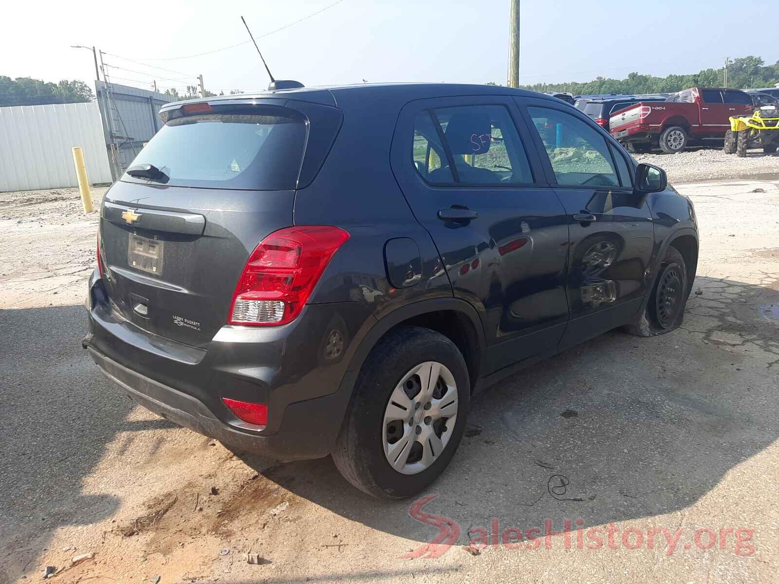 3GNCJKSB4KL113564 2019 CHEVROLET TRAX