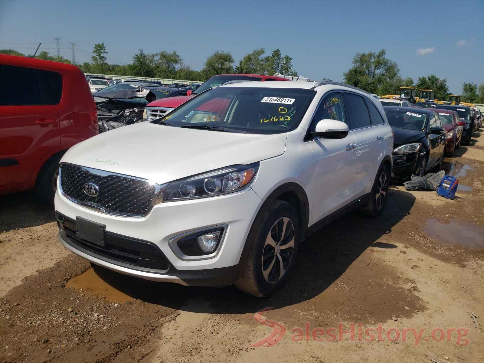 5XYPH4A59GG161623 2016 KIA SORENTO