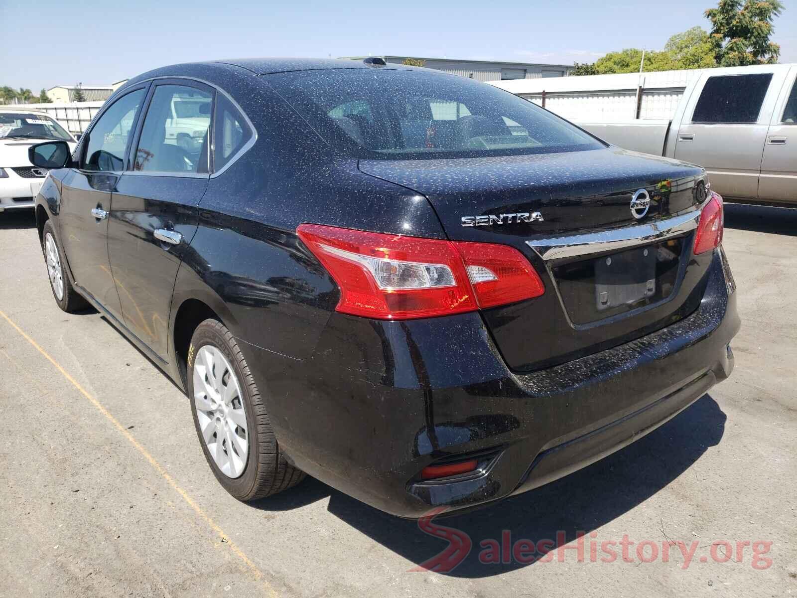 3N1AB7AP1HL707306 2017 NISSAN SENTRA