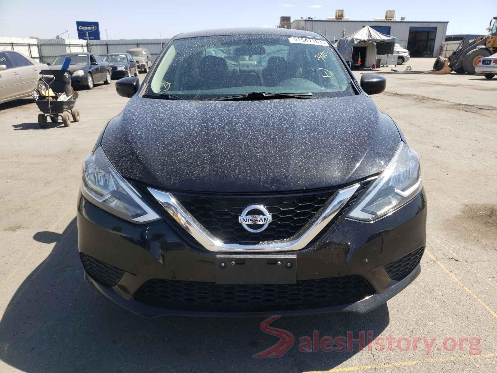 3N1AB7AP1HL707306 2017 NISSAN SENTRA