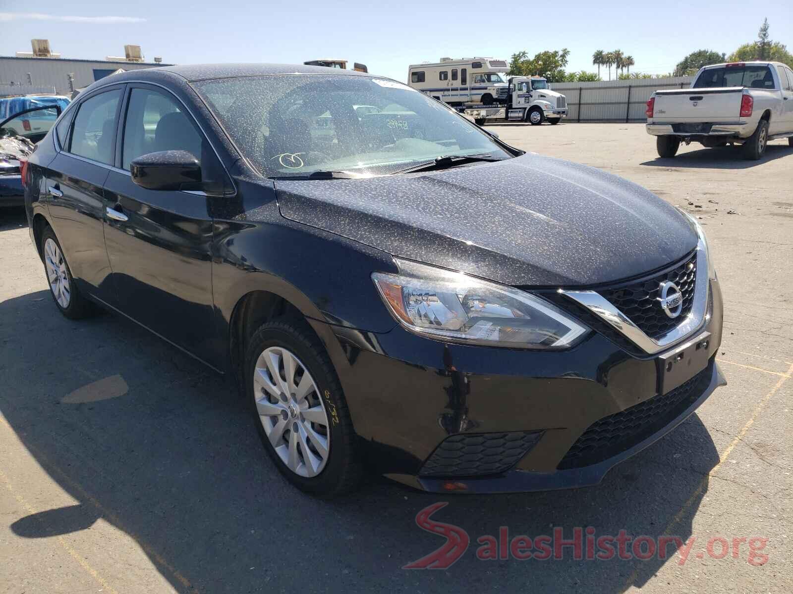 3N1AB7AP1HL707306 2017 NISSAN SENTRA