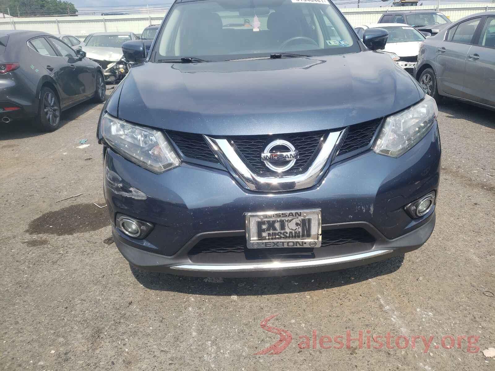 5N1AT2MVXGC746148 2016 NISSAN ROGUE